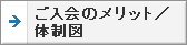 ご入会のメリット／体制図